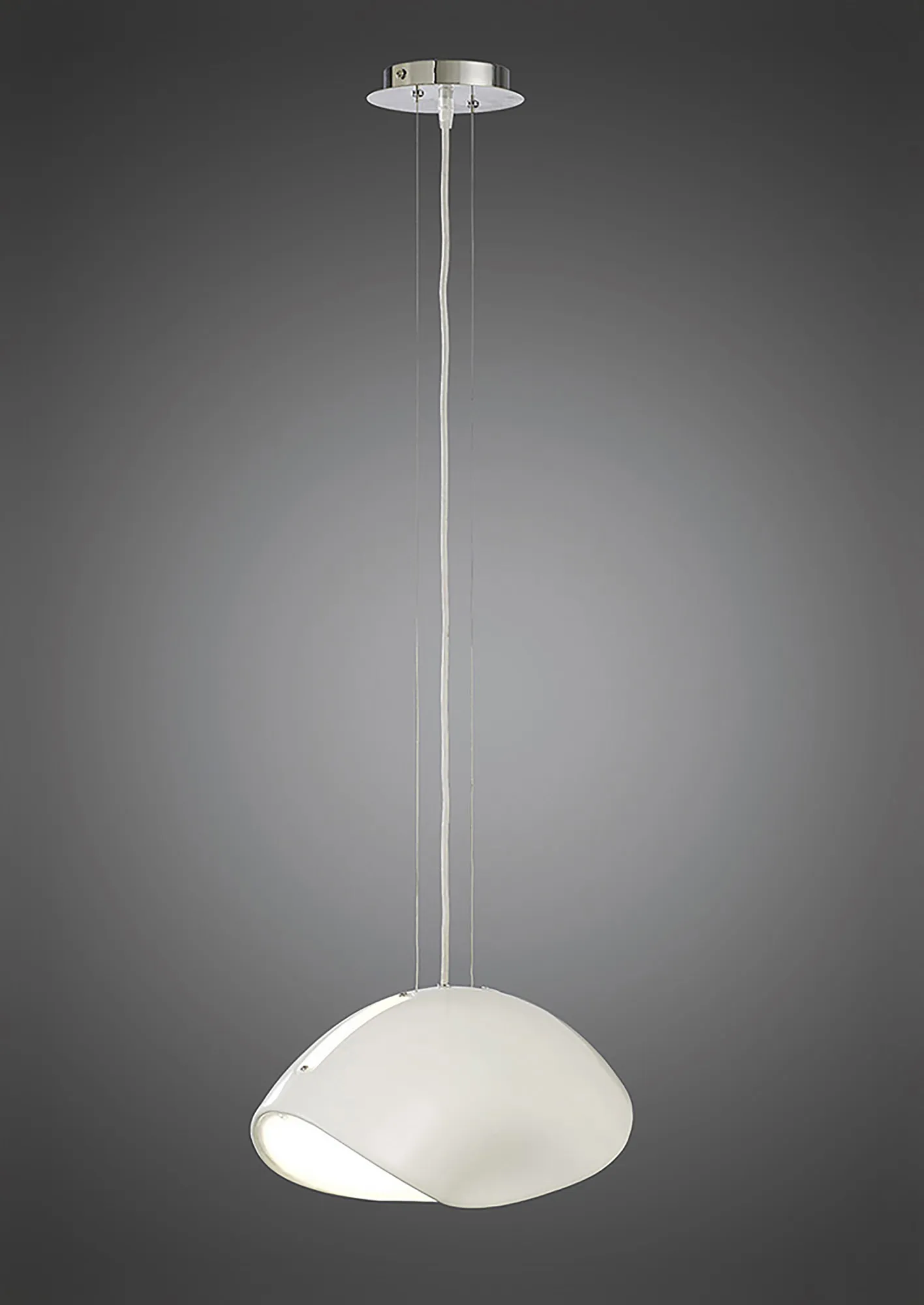 Pasion Gloss White Ceiling Lights Mantra Single Pendant Pasion Gloss White Ceiling Lights Mantra Single Pendant